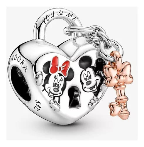 Corazón mickey y minnie B19